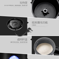 摩飞电器（MORPHY RICHARDS ）奶泡机 MR2177 全自动 磨豆蒸汽式咖啡机 不锈钢咖啡壶 美式 豆粉两用