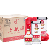 宜宾五粮液股份公司出品52度五粮源陈酿礼盒装500mL *6浓香型白酒 整箱