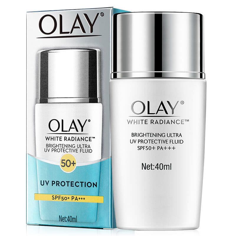 Olay玉兰油水感轻透倍护隔离防晒液40ml SPF50 PA+++ 女士夏季防晒霜户外全身清爽补水保湿隔离专柜正品图片