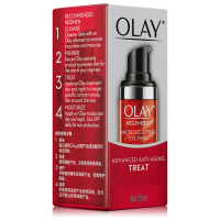 Olay玉兰油新生塑颜金纯弹力眼霜15ml淡化细纹眼袋提拉紧致补水保湿女士护肤化妆品专柜正品
