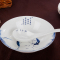 艺锦蓝 景德镇陶瓷青花瓷中式56头年年有鱼高档骨瓷餐具套装 釉中彩 家用碗筷碗盘送礼佳品