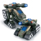 佳奇JIA QI变形汽车人-遥控变形坦克暴龙 一键变形电动 车模玩具 TT670