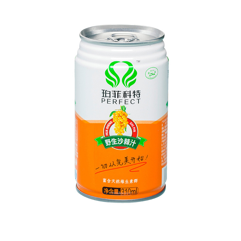 【中华特色】天水馆 珀菲科特 沙棘汁 310ml*20罐 沙棘汁 果汁 饮料 西北