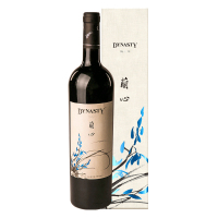 Dynasty王朝 礼颂系列干红葡萄酒兰心 2011梅鹿辄750ml红酒礼盒装