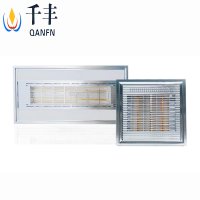 千丰浴霸集成吊顶超薄7CM灯暖照明无换气1秒速暖卫生间浴室黄金管取暖浴霸三根黄金管浴霸 30X30无照明