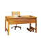 慕珀家具 新中式实木现代书桌书柜组合写字台电脑桌设计师家具