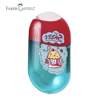 德国辉柏嘉1835双孔卷笔刀彩铅铅笔刀削笔器卡通转笔刀橡皮削笔刀蛋糕图案