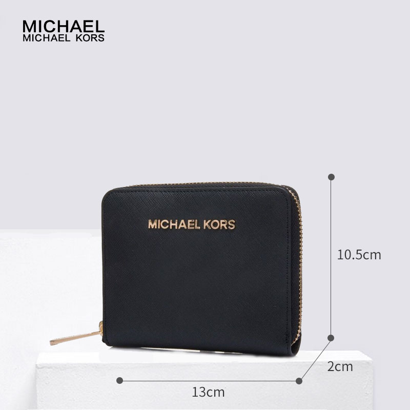 MICHAEL KORS 迈克·科尔斯 MK女包 女士短款拉链 钱包 卡包 女 32S4GTVZ1L