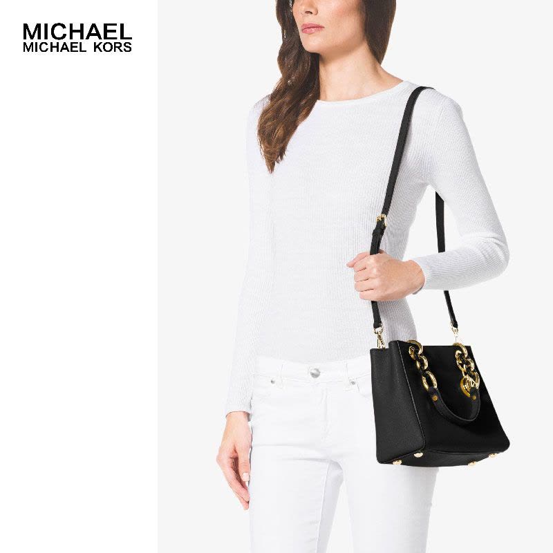 MICHAEL KORS 迈克·科尔斯欧美时尚 MK女包 戴妃包 牛皮 小号 女斜挎包 30S5GCYS1L图片