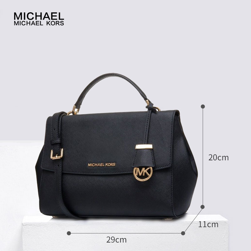 迈克·科尔斯(MICHAEL KORS) MK女包 欧美时尚剑桥包 中号 牛皮 手提包 斜挎包 女 30T5GAVS3L