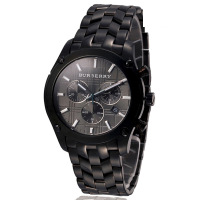 博柏利(BURBERRY)手表 男士钢带圆盘指针腕表 时尚休闲情侣表 石英表 女 BU1850/1851