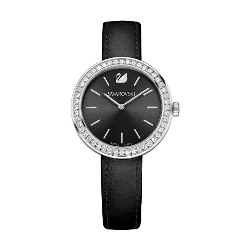 施华洛世奇SWAROVSKI手表 女士时尚休闲圆盘指针闪耀水晶手表 石英表 女 5095603系列 瑞士品牌图片