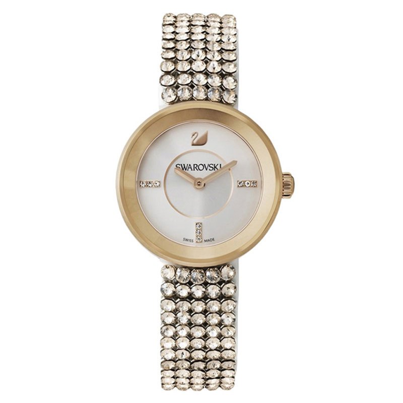 施华洛世奇swarovski手表女士时尚休闲圆盘指针手表piazza系列女表