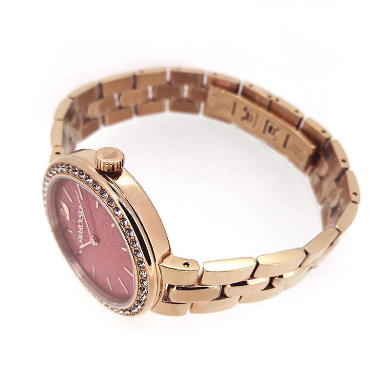 施华洛世奇(SWAROVSKI)手表 时尚女士圆盘钢带指针手表 石英表 女 5182277 瑞士品牌