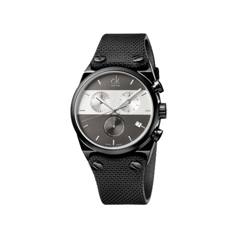 calvinklein卡尔文克莱恩ck手表欧美品牌eager系列三眼圆盘日历男士