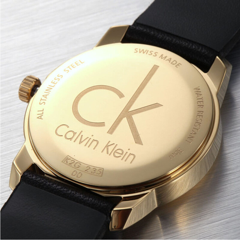 CK卡尔文·克莱恩Calvin Klein手表Gents系列石英情侣表K2G21520