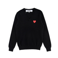 Comme des Garcons秋冬男装 V领套头针织衫