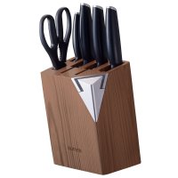 苏泊尔SUPOR刀具套TK1522Q装家用菜刀套装158×130×324不锈钢切片刀多用刀水果刀具国产套刀