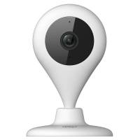 360智能摄像机大众版D600 720P 110°广角 WIFI摄像头 双向通话 远程监控 哑白色