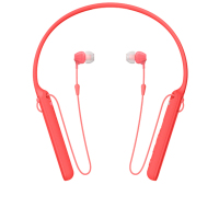 索尼（SONY）WI-C400 无线蓝牙立体声耳机（红色）