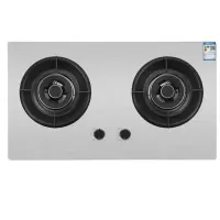 日率RILV双灶Q3燃气灶台嵌两用不锈钢面板