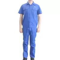 燕舞 BD2EG222004Z1F 夏季短袖工作服 150-190码(计价单位:件)蓝色