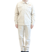 燕舞 BD2EG122002Z2FF 夏季长袖全棉工作服 155-190码(计价单位:套)米色