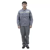 燕舞 YW2019ZYTT5024XJ 防静电工作服 夏季款 155-190 定制商品(计价单位:套) 灰色