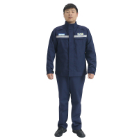 九州缘BD2EG322101U2F阻燃防静电防护服(春秋款)155-195(计价单位:套)蓝色
