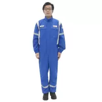 九州缘BD1EY422103U2F阻燃连体防护服(厂区作业)165-175(计价单位:件)蓝色