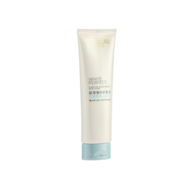 欧莱雅 （LOREAL） 科研致透三重源净洁面乳 125ml（欧莱雅女士 洁面膏 深层洁净）