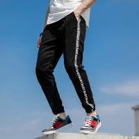 绅士空间2021春季男士休闲裤小脚裤宽松运动裤九分裤小脚哈伦裤男ML.D81