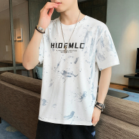 绅士空间男士短袖t恤夏季2021年新款潮流夏装潮牌体桖圆领宽松半袖上衣服JC.T369