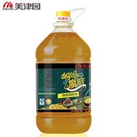 美津园粮油 食用油妈妈的小魔厨系列 物理压榨 非转基因食用油 纯香菜籽油5L