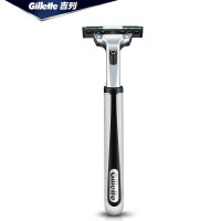 Gillette/吉列威锋双层手动剃须刀片刮胡刀双层刀顺爽1刀架6刀头老式速刮胡刀送剃须泡