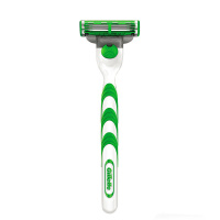 Gillette/吉列锋速3敏锐手动剃须刀刮胡刀架2刀头3层刀片盒子须泡
