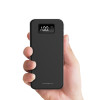 PHONETOU充电宝20000毫安大容量移动电源 苹果安卓双输入 电量显示 双输出 快充 type-c手机通用 黑色