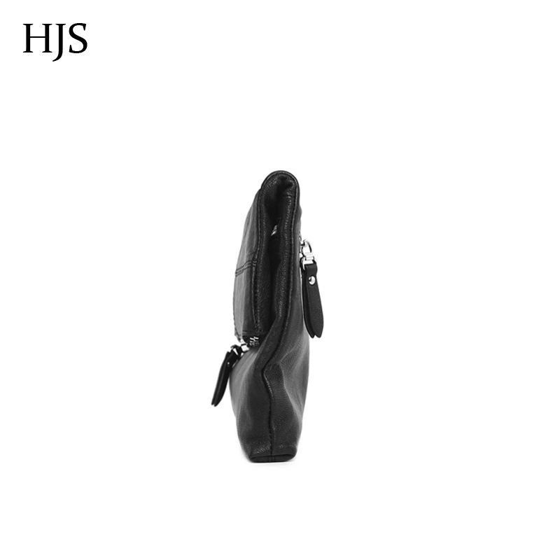 赫泽琼斯HEZZJONES男士真皮手拿包软皮信封包手抓包头层牛皮夹包韩版潮男商务休闲个性手包