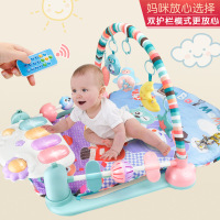 北国e家 婴儿玩具脚踏钢琴布0-6岁益智玩具健身架器婴儿音乐游戏毯宝宝0-1岁 【21002+飞机版】脚踏琴
