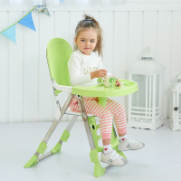 Amyoung 宝宝餐椅儿童餐椅多功能可折叠便携式婴儿椅子吃饭餐桌椅座椅折叠塑料承重50KG