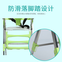 Amyoung 宝宝餐椅儿童餐椅多功能可折叠便携式婴儿椅子吃饭餐桌椅座椅折叠塑料承重50KG