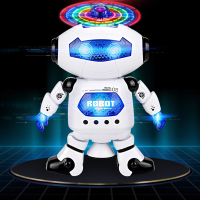 北国e家The North e home电动机器人儿童玩具太空跳舞电动机器人ABS非充电1-6岁360度旋转灯光音乐玩具