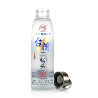 台湾高粱酒二锅头金门国产白酒送礼水杯装特泉浓香型52度400ML*2