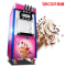lecon/乐创珍轩 立式冰淇淋机商用 冰激凌机冰激淋机 全自动不锈钢雪糕机 快速制冷 甜筒机甜品店设备 粉色插筒款