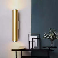 北欧床头壁灯美式卧室铁艺复古墙壁灯工业风走廊loft过道灯具