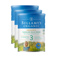 贝拉米 Bellamy's 3段/三段 900g 3罐装 1岁到3岁 婴儿幼儿婴幼儿配方奶粉 澳洲进口