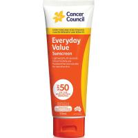 Cancer Council 茜茜尔 CC 日常通勤防晒霜 乳液 SPF50+ 110ml 1支装 澳洲进口