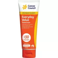 Cancer Council 茜茜尔 CC 日常通勤防晒霜 乳液 SPF50+ 110ml 1支装 澳洲进口