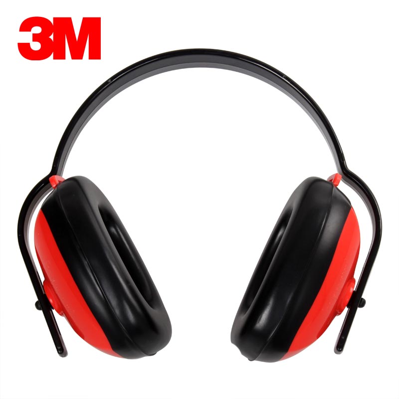 3M 1426舒适型隔音耳罩 降噪防护 防噪音隔音耳机 工厂学习睡眠打呼噜用高清大图