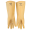 三蝶工业手套耐酸碱 化工实验手套橡胶加厚手套乳胶劳保用品 加厚40CM手套